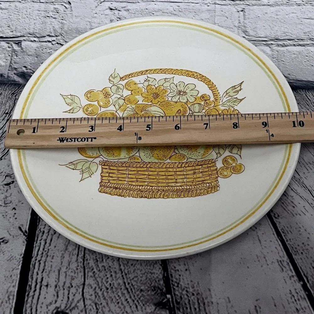 Vintage Ravenscroft Ironstone Fruit Basket Plate Decor Plate Retro Cottagecore